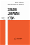 SEPARATION AND PURIFICATION REVIEWS雜志封面